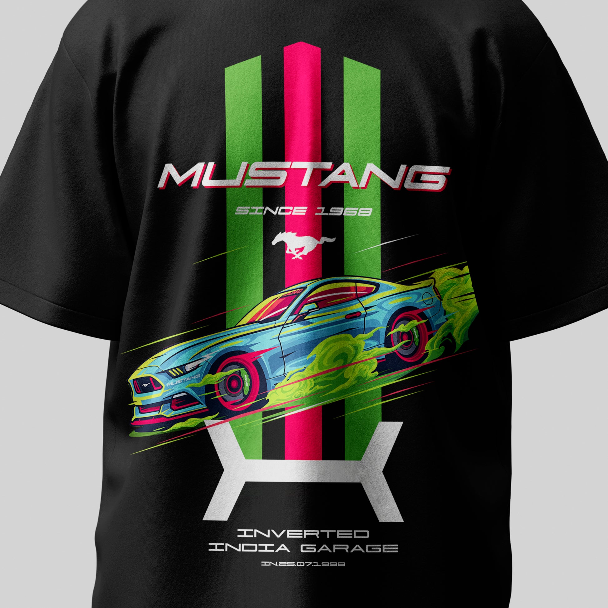 Mighty Mustang – Oversized Tee