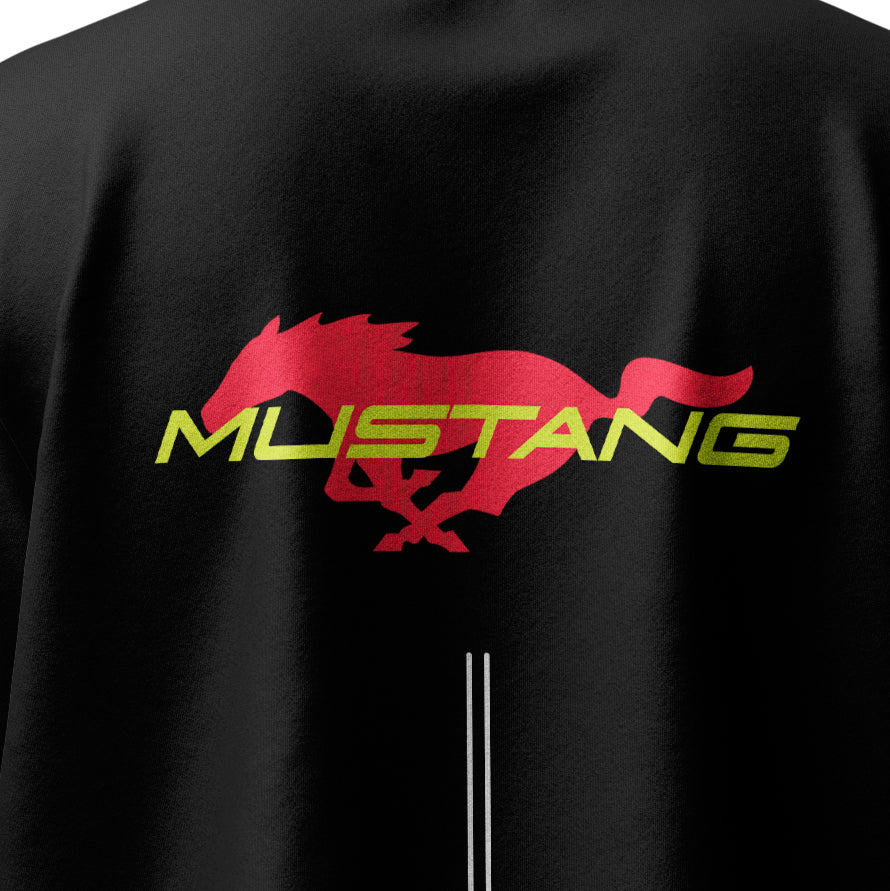 Mighty Mustang – Oversized Tee