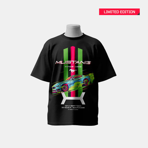 Mighty Mustang – Oversized Tee